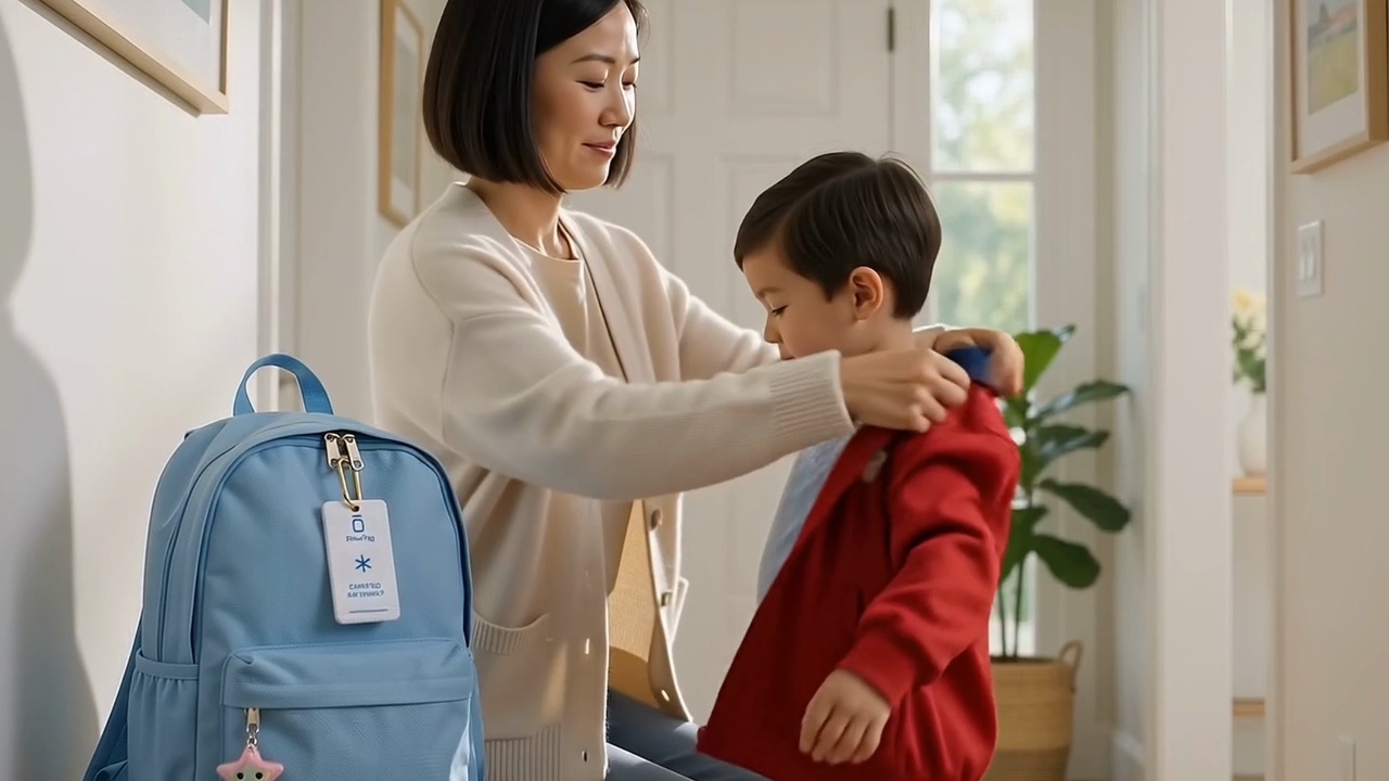 Still frame from the PhoneTag product video
